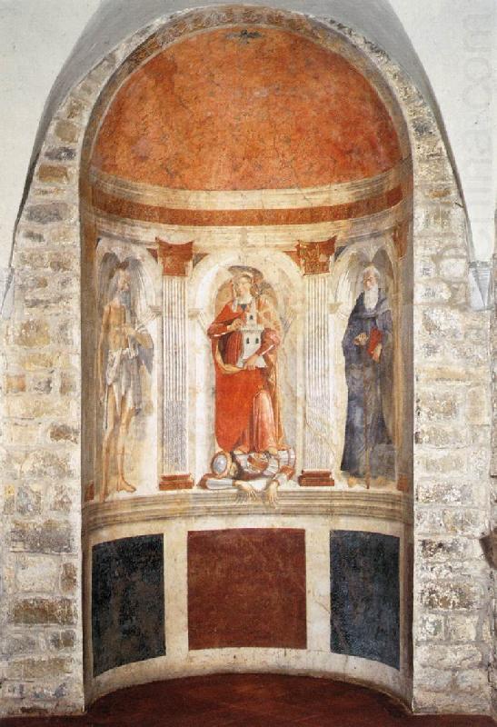 Apse fresco dh, GHIRLANDAIO, Domenico